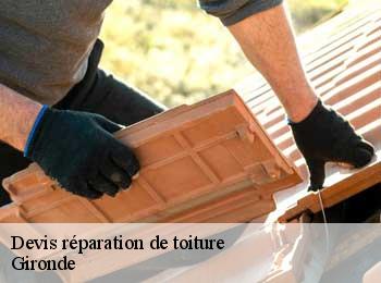 Devis réparation de toiture 33 Gironde  Couverture Mordon