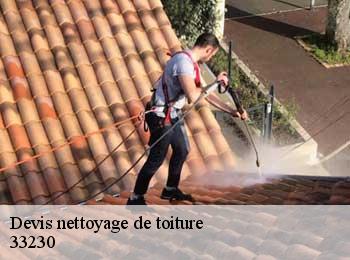 Devis nettoyage de toiture  abzac-33230 MM Rénovation toiture 33