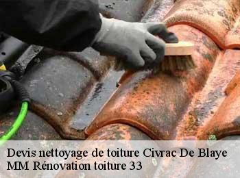 Devis nettoyage de toiture  civrac-de-blaye-33920 MM Rénovation toiture 33