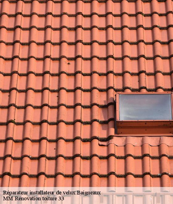 Réparateur installateur de velux  baigneaux-33760 MM Rénovation toiture 33