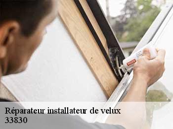 Réparateur installateur de velux  beliet-33830 MM Rénovation toiture 33