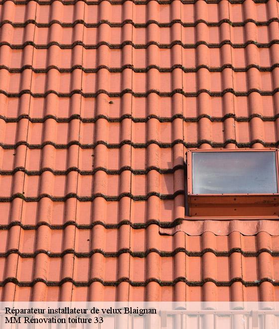Réparateur installateur de velux  blaignan-33340 MM Rénovation toiture 33