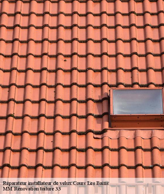 Réparateur installateur de velux  cours-les-bains-33690 MM Rénovation toiture 33