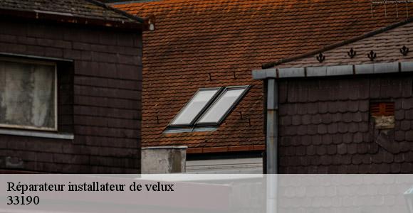 Réparateur installateur de velux  loupiac-de-la-reole-33190 MM Rénovation toiture 33