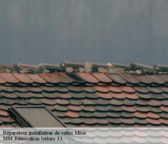 Réparateur installateur de velux  mios-33380 MM Rénovation toiture 33