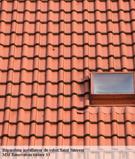 Réparateur installateur de velux  saint-sauveur-33250 MM Rénovation toiture 33
