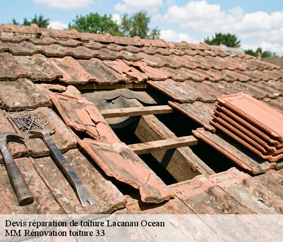 Devis réparation de toiture  lacanau-ocean-33680 MM Rénovation toiture 33