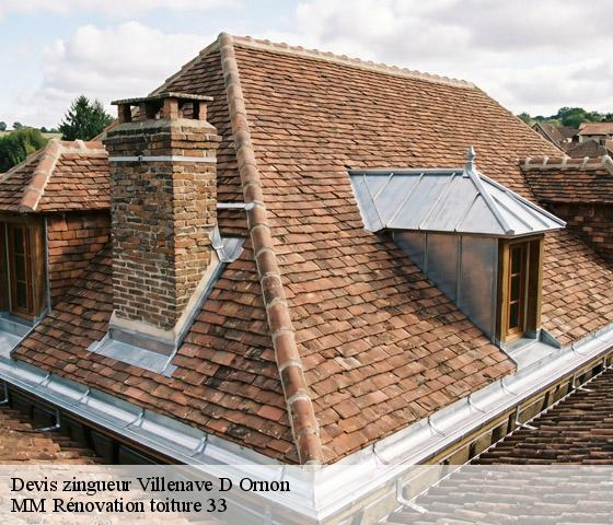 Devis zingueur  villenave-d-ornon-33140 MM Rénovation toiture 33