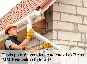 Devis pose de gouttière  andernos-les-bains-33510 MM Rénovation toiture 33