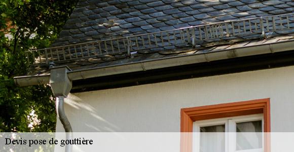 Devis pose de gouttière  audenge-33980 MM Rénovation toiture 33