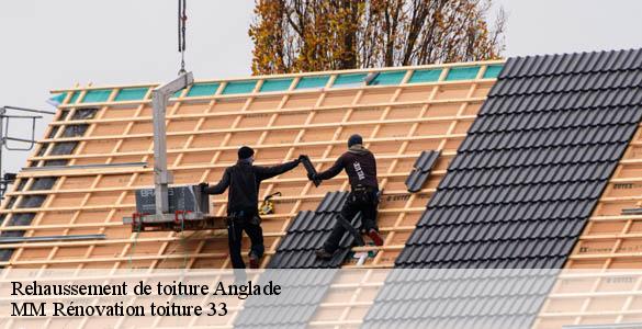 Rehaussement de toiture  anglade-33390 MM Rénovation toiture 33