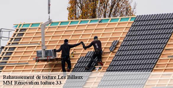 Rehaussement de toiture  les-billaux-33500 MM Rénovation toiture 33