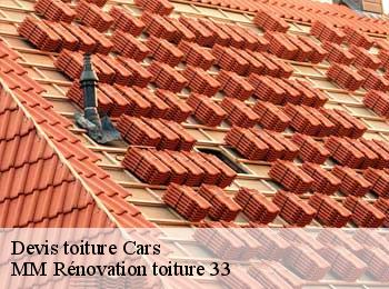 Devis toiture  cars-33390 MM Rénovation toiture 33