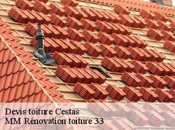 Devis toiture  cestas-33610 MM Rénovation toiture 33