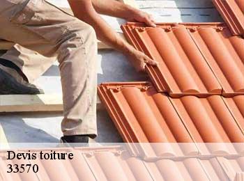 Devis toiture  francs-33570 MM Rénovation toiture 33