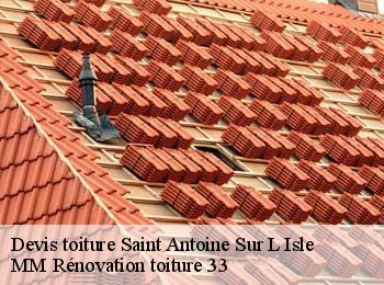Devis toiture  saint-antoine-sur-l-isle-33660 MM Rénovation toiture 33