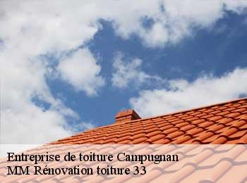 Entreprise de toiture  campugnan-33390 MM Rénovation toiture 33
