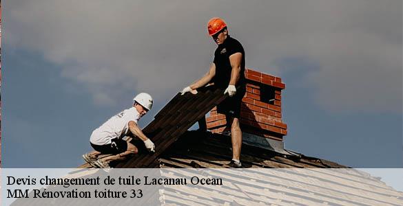 Devis changement de tuile  lacanau-ocean-33680 MM Rénovation toiture 33