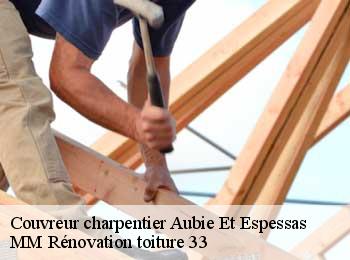 Couvreur charpentier  aubie-et-espessas-33240 MM Rénovation toiture 33