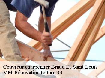 Couvreur charpentier  braud-et-saint-louis-33820 Artisan Bauer