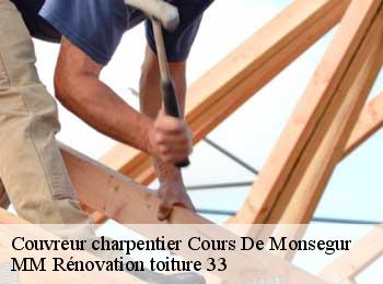 Couvreur charpentier  cours-de-monsegur-33580 MM Rénovation toiture 33