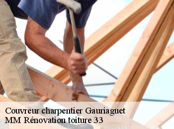 Couvreur charpentier  gauriaguet-33240 MM Rénovation toiture 33
