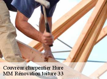 Couvreur charpentier  hure-33190 MM Rénovation toiture 33