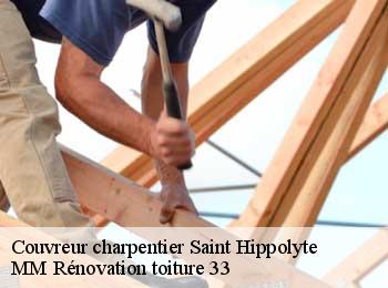 Couvreur charpentier  saint-hippolyte-33330 MM Rénovation toiture 33