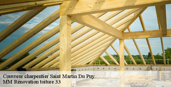 Couvreur charpentier  saint-martin-du-puy-33540 MM Rénovation toiture 33