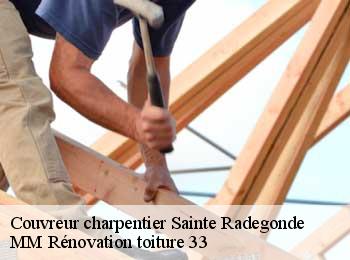 Couvreur charpentier  sainte-radegonde-33350 MM Rénovation toiture 33