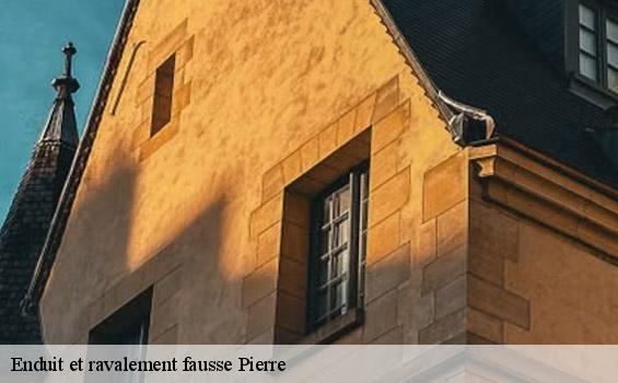 Enduit et ravalement fausse Pierre   daubeze-33540 MM Rénovation toiture 33