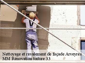 Nettoyage et ravalement de façade  arveyres-33500 MM Rénovation toiture 33