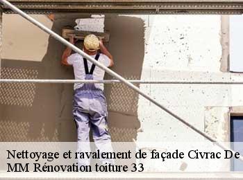 Nettoyage et ravalement de façade  civrac-de-blaye-33920 MM Rénovation toiture 33
