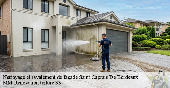 Nettoyage et ravalement de façade  saint-caprais-de-bordeaux-33880 MM Rénovation toiture 33