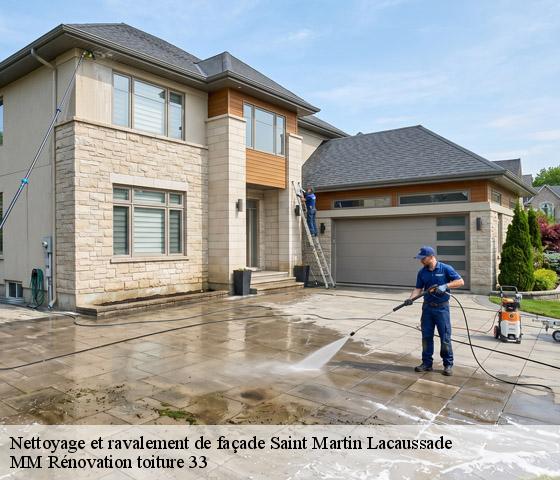 Nettoyage et ravalement de façade  saint-martin-lacaussade-33390 MM Rénovation toiture 33