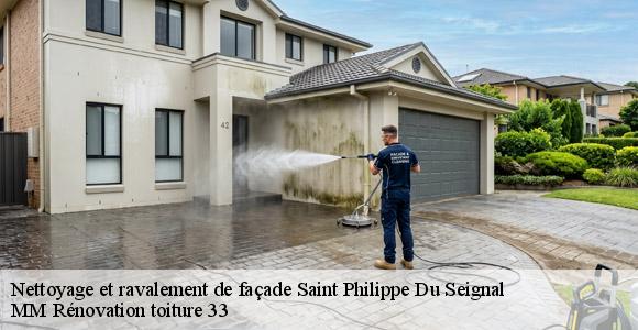 Nettoyage et ravalement de façade  saint-philippe-du-seignal-33220 MM Rénovation toiture 33