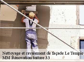 Nettoyage et ravalement de façade  le-temple-33680 MM Rénovation toiture 33