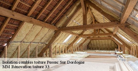 Isolation combles toiture  pessac-sur-dordogne-33890 MM Rénovation toiture 33
