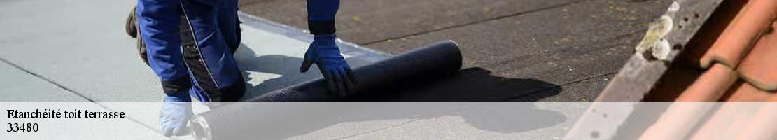 Etanchéité toit terrasse  sainte-helene-33480 MM Rénovation toiture 33