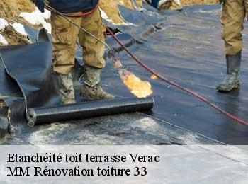 Etanchéité toit terrasse  verac-33240 MM Rénovation toiture 33