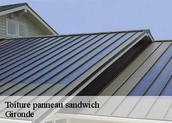 Toiture panneau sandwich 33 Gironde  MM Rénovation toiture 33