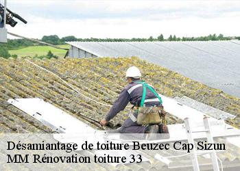 Désamiantage de toiture  beuzec-cap-sizun-29790 MM Rénovation toiture 33