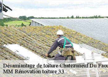 Désamiantage de toiture  chateauneuf-du-faou-29520 MM Rénovation toiture 33
