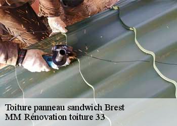 Toiture panneau sandwich  brest-29200 MM Rénovation toiture 33
