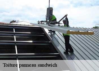 Toiture panneau sandwich  commana-29450 MM Rénovation toiture 33