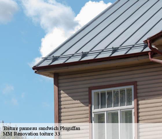 Toiture panneau sandwich  pluguffan-29700 MM Rénovation toiture 33