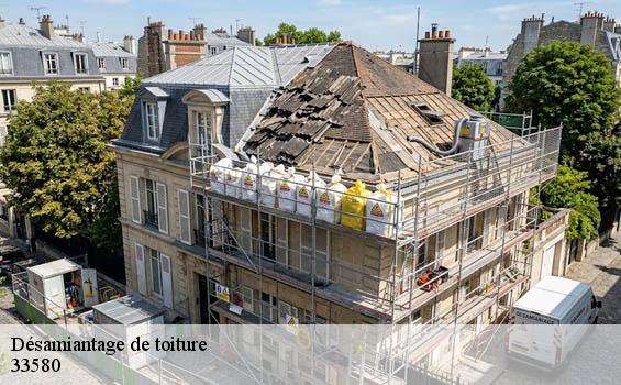Désamiantage de toiture  neuffons-33580 MM Rénovation toiture 33