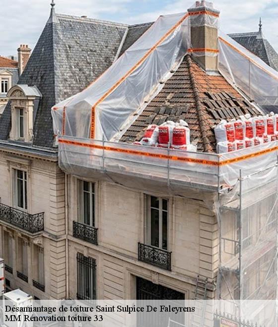 Désamiantage de toiture  saint-sulpice-de-faleyrens-33330 MM Rénovation toiture 33