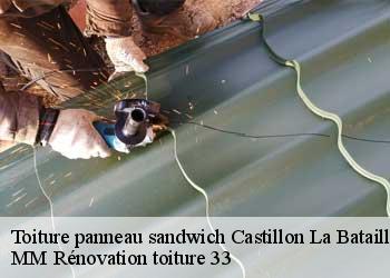 Toiture panneau sandwich  castillon-la-bataille-33350 MM Rénovation toiture 33