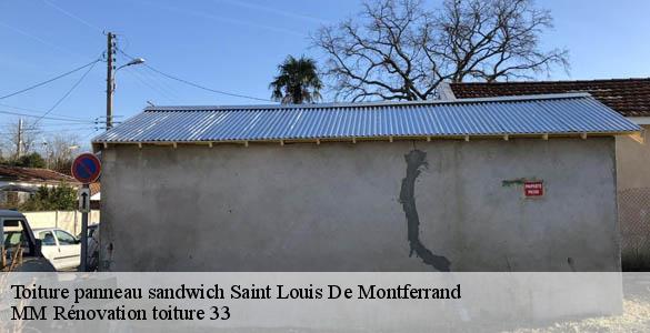 Toiture panneau sandwich  saint-louis-de-montferrand-33440 MM Rénovation toiture 33